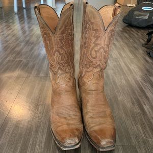 Lucchese Mens Mad Dog Goat cowboy boots. Size 10